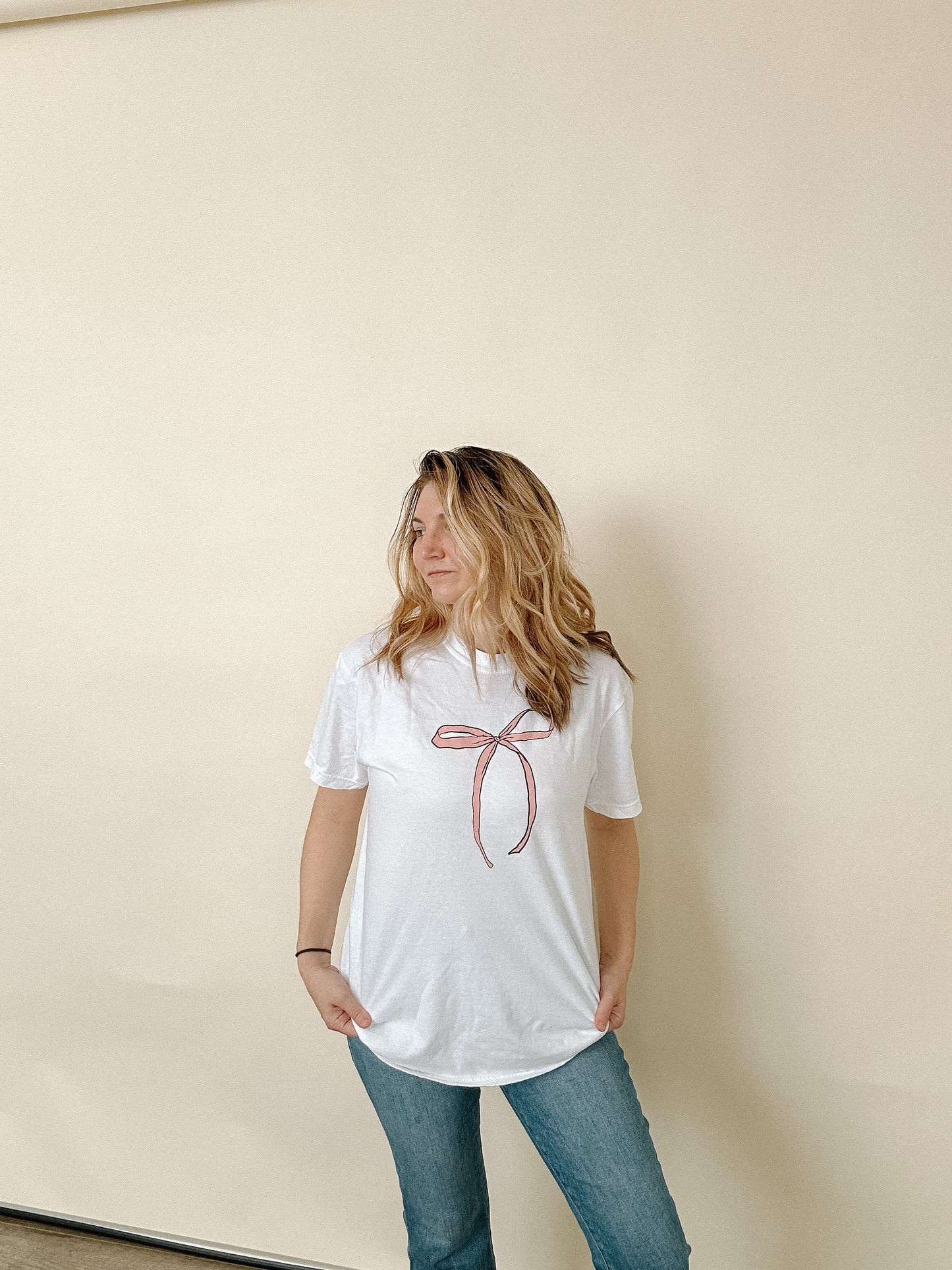 She Is Clothed Bow Summer T-Shirt