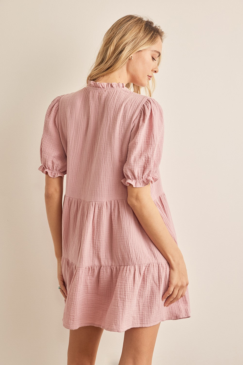 Gauze Button Down Dream Dress
